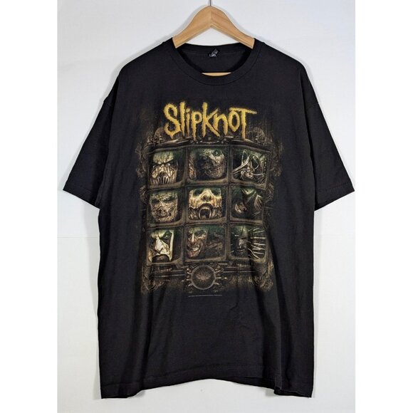 Slipknot T-shirt Size XXL 2XL Short Sleeve Heavy Metal Black 2016 Corey Taylor - Picture 1 of 3